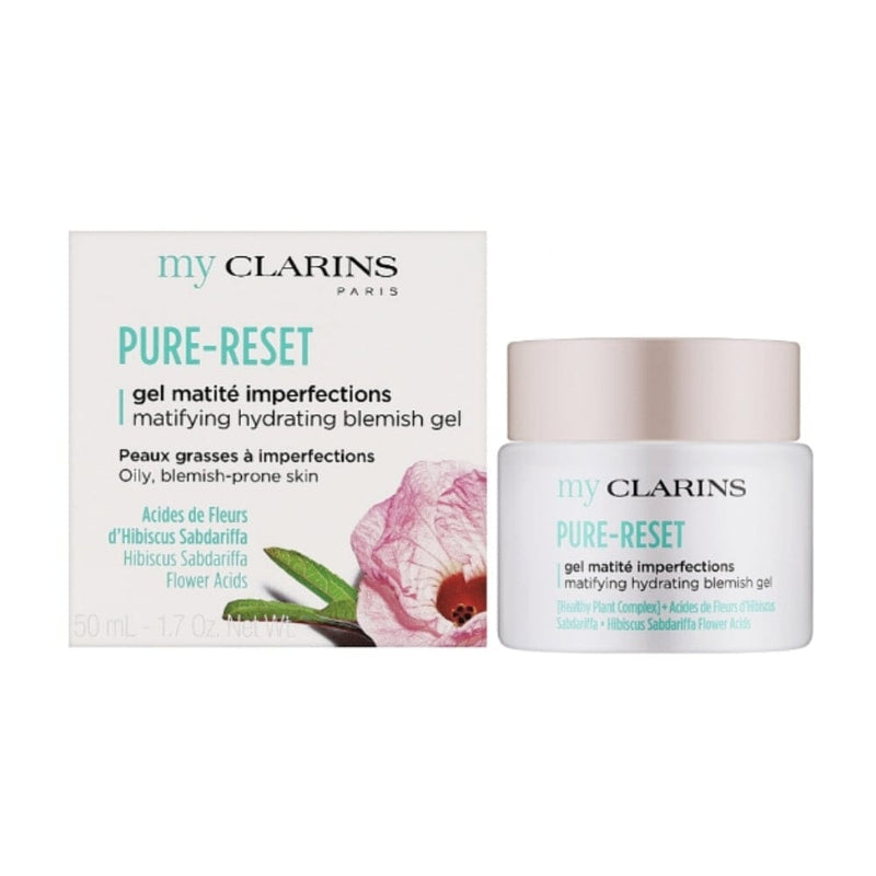 ماي كلارنس جل للوجه مرطب يزيل اللمعان من البشرة الدهنيةMy Clarins PURE-RESET matifying hydrating blemish gel