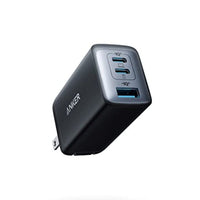 شاحنة انكر Anker USB C Charger, 735 Charger (Nano II 65W), iPad Charger, PPS 3-Port Fast Compact Foldable for MacBook Pro/Air, iPad Pro, Galaxy S23, Dell XPS 13, Note 20/10+, iPhone 14/Pro, Steam Deck, and More