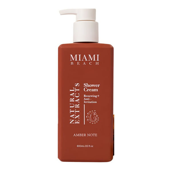 كريم استحمام ميامي بيتش بخلاصات طبيعية 600 مل | Miami Beach Natural Extracts Shower Cream 600ml