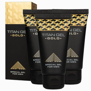 إيرفي جل جولد للرجال Irvy Gel Gold for Men Original Gel to be Titan Man (Pack of 3)