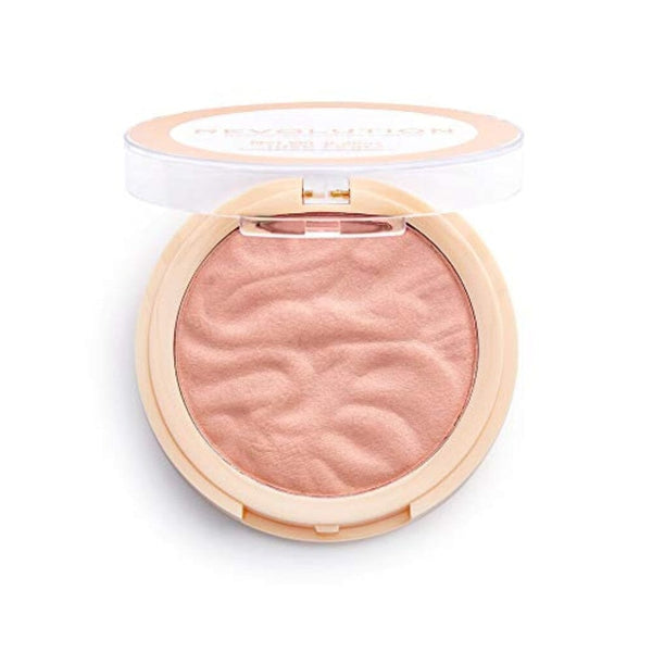 بودرة مكياج ميك اب ريفوليوشن هايلايتر معاد تحميلها نباتية وخالية من القسوة Makeup Revolution Highlighter Reloaded, Highlighter Makeup Powder, Vegan & Cruelty-Free, Make an Impact, 0.35 oz/10g