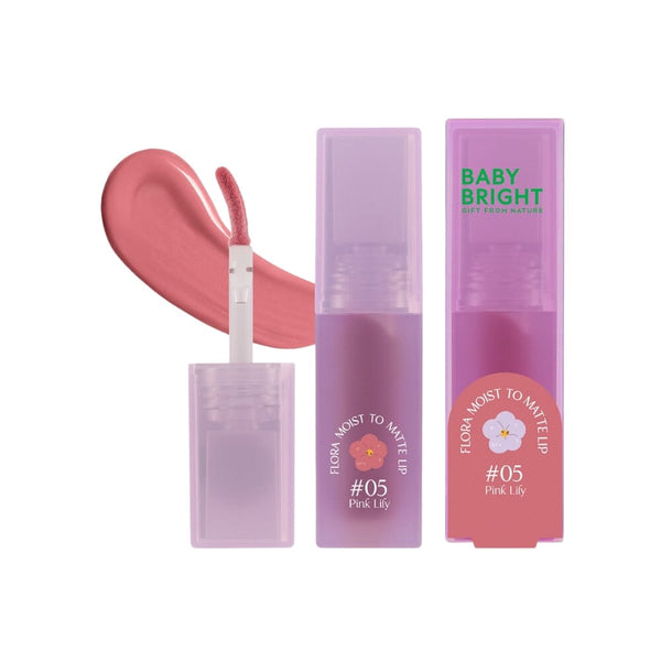 احمر شفاة بيبي برايت Baby Bright Flora Moist Two Matte Lip
