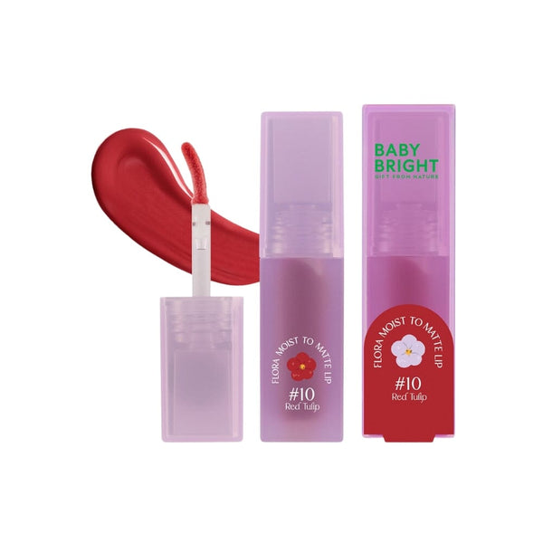 احمر شفاة بيبي برايت Baby Bright Flora Moist Two Matte Lip