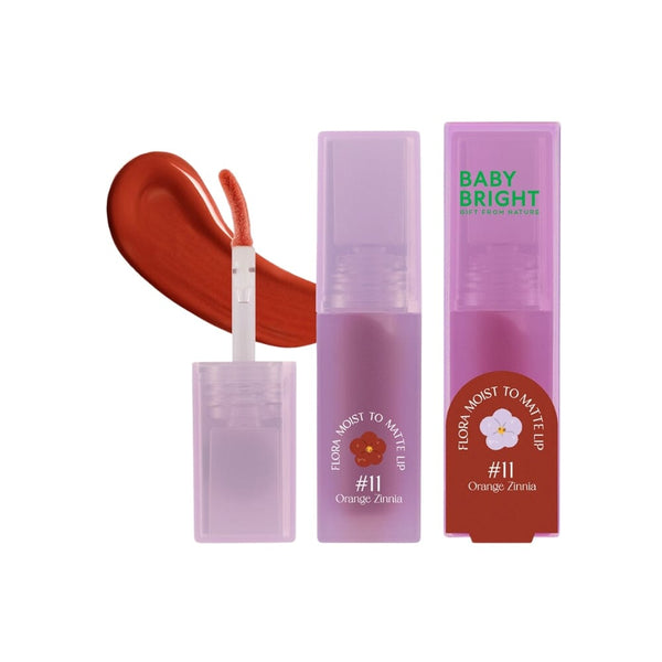 احمر شفاة بيبي برايت Baby Bright Flora Moist Two Matte Lip