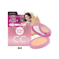بودرة سي سي للتفتيح السريع بعامل حماية من الشمس كاثي دول|Cathy Doll CC Speed White Powder Pact SPF40 PA+++