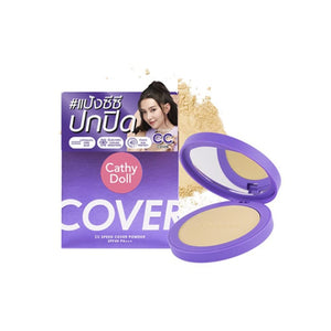 بودرة سي سي للتفتيح السريع بعامل حماية من الشمس كاثي دول|Cathy Doll CC Speed Cover Powder SPF40 PA+++