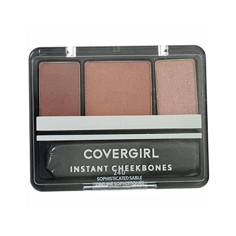 أحمر الخدود الفوري لتحديد عظام الخد من كوفرجيرل COVERGIRL Instant Cheekbones Contouring Blush Sophisticated Sable 240.29 oz (packaging may vary)