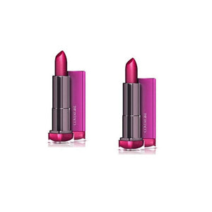 عبوة من قطعتين أحمر شفاه كولورليشوس من كوفر جيرل Pack of 2 CoverGirl Colorlicious Lipstick, 425 Bombshell Pink