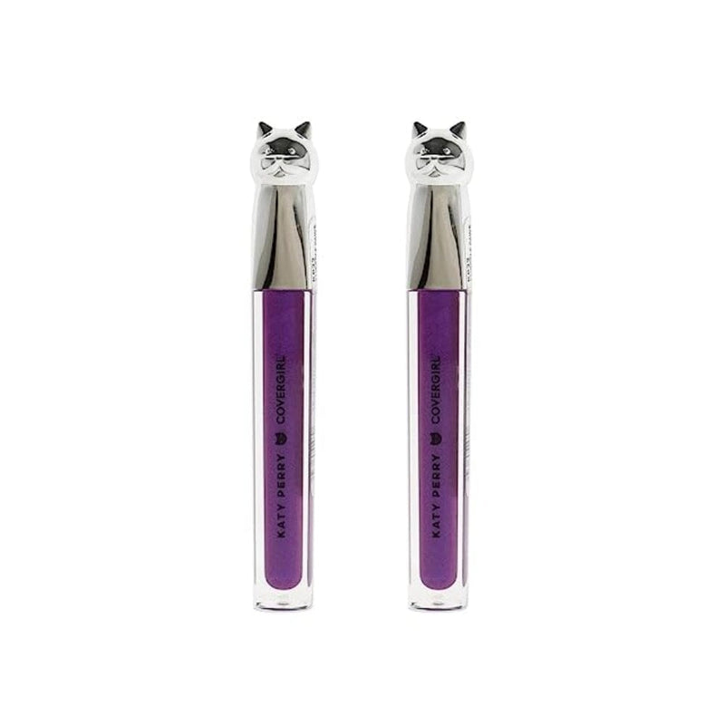 مجموعة من 2 ملمع شفاه كاتي كات من كوفرجيرل COVERGIRL Pack of 2 Katy Kat Lip Gloss, Purple Paws KP22