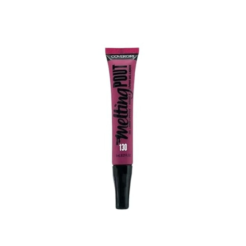 مجموعة من 2 أحمر شفاه سائل من جل ميلتنج بوت من كوفرجيرل COVERGIRL Pack of 2 Melting Pout Gel Liquid Lipstick, Don't Be Gelly 130