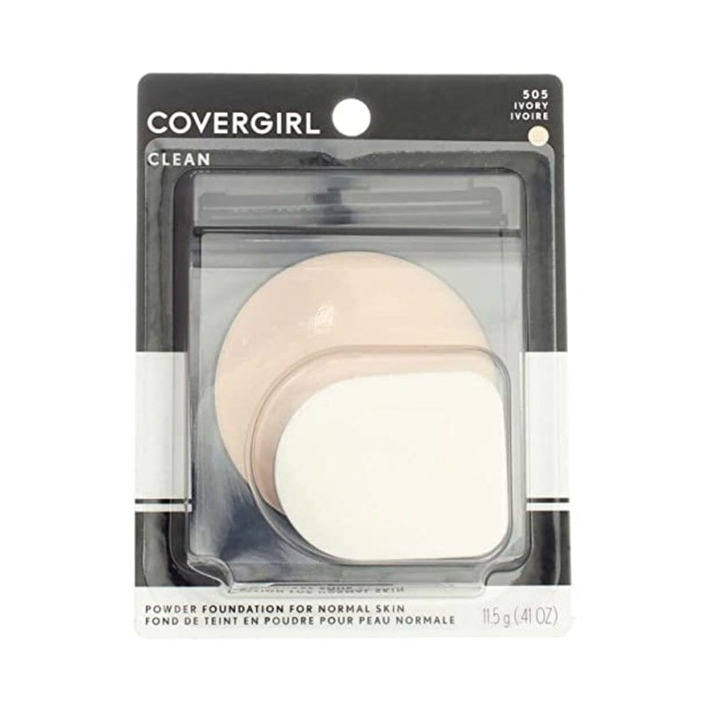 كريم أساس كوفر جيرل سيمبلي باودر CoverGirl Simply Powder Foundation, Ivory [505] 0.41 oz (Pack of 12)