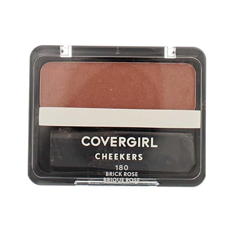 أحمر خدود الوجه من كوفر جيرل تشيكرز CoverGirl Cheekers Face Blush, Brick Rose 0.9 oz (4 pack) (Bundle)