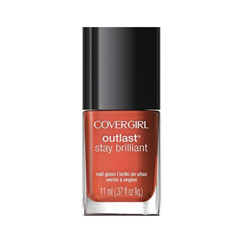 ملمع أظافر أوتلاست ستاي بريليانت كورال كريف 0.37 أونصة سائلة Covergirl Outlast Stay Brilliant Nail Gloss, Coral Crave, 0.37 Fluid Ounce