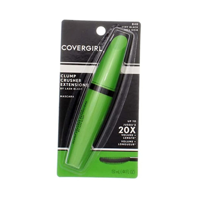 ماسكارا كراشر لاش بلاست سوداء جدًا [840] 0.44 أونصة (عبوة من 5 قطع) CoverGirl Clump Crusher Extensions Lashblast Mascara, Very Black [840] 0.44 oz (Pack of 5)