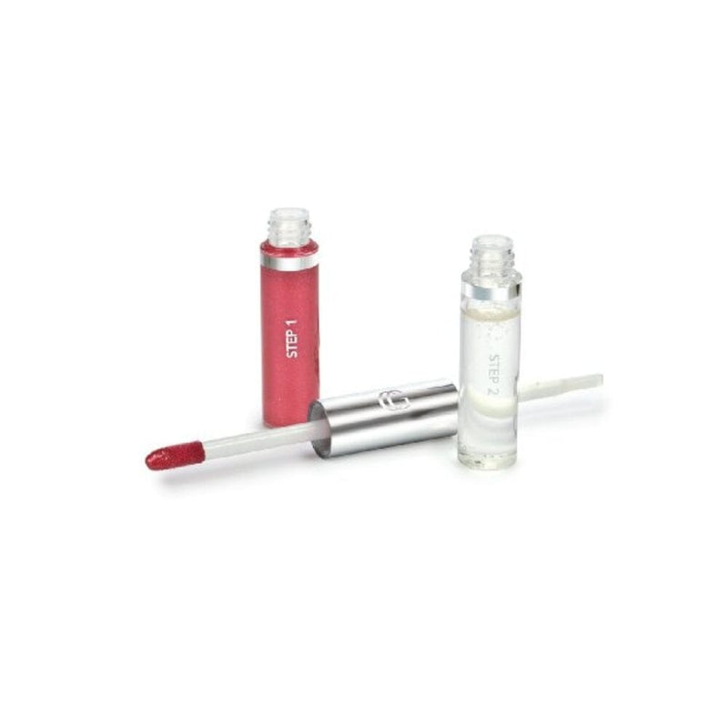 كوفر جيرل - ملمع شفاه مزدوج أوتلاست 14 قيراط روبي CoverGirl Outlast Double Lip Shine, 14 Carat Ruby 265, 0.2 Ounce Bottle