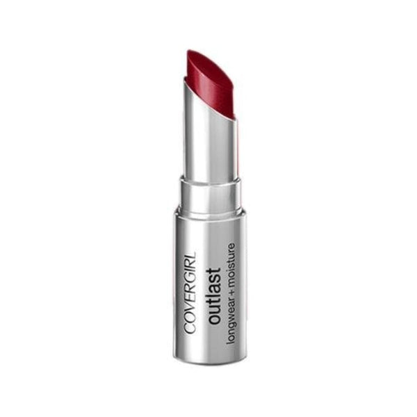 أحمر الشفاه المرطب ريد ريفينج لونج وير بلس من كوفر جيرل - 2 في كل علبة CoverGirl Outlast Red Revenge 920 Longwear Plus Moisture Lipstick - 2 per case.