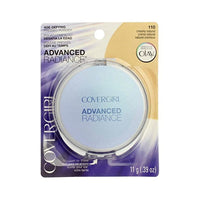 مسحوق مضغوط متطور لمقاومة علامات تقدم السن CoverGirl Advanced Radiance Age-Defying Pressed Powder, Creamy Natural [110] 0.39 oz (Pack of 4)