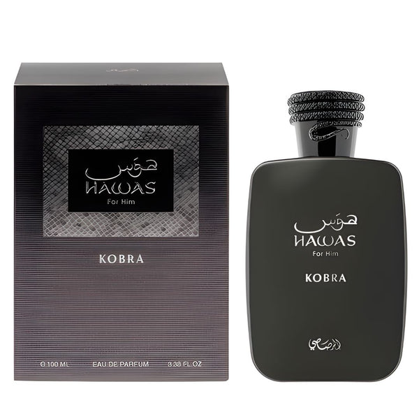 هواس كوبرا – رصاصي للرجال Hawas Kobra by Rasasi for Men 100 ml