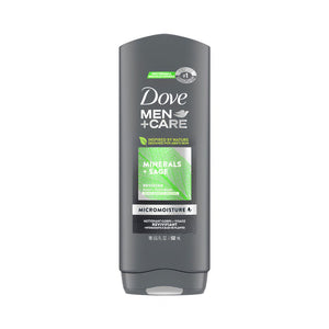 دوف مين + كير غسول الجسم والوجه بالمعادن والميرمية | Dove Men + Care Reviving Body + Face Wash Minerals + Sage