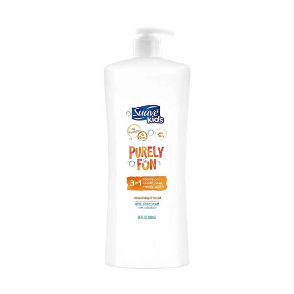Suave Kids 3 in 1 Shampoo, Conditioner and Body Wash with Shea Butter | Suave Kids 3-in-1 Shampoo Conditioner & Body Wash Shea