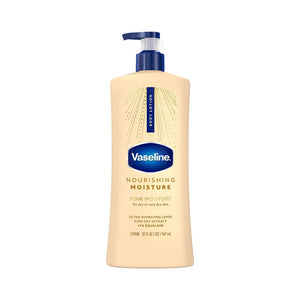 لوشن الجسم فازلين العناية المكثفة المغذي بخلاصة الشوفان | Vaseline Intensive Care Nourishing Moisture Body Lotion with Oat Extract
