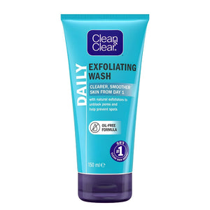 غسول يومي مقشر من كلين اند كلير | Clean & Clear Exfoliating Daily Wash
