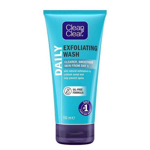 غسول يومي مقشر من كلين اند كلير | Clean & Clear Exfoliating Daily Wash