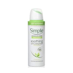 مزيل عرق ومضاد تعرق سيمبل المهدئ | Simple Soothing Antiperspirant Deodorant