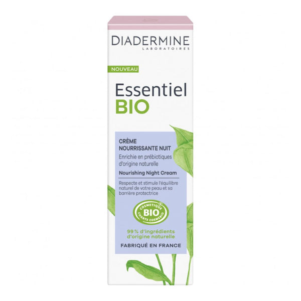 كريم ليلي مغذي عضوي من دياديرمين | Diadermine Essentiel Bio Crème Nourrissante Nuit