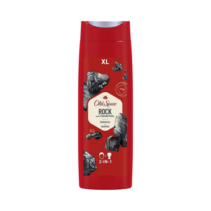 جل استحمام وشامبو 2 في 1 للرجال من أولد سبايس روك | Old Spice Rock 2-in-1 Shower Gel and Shampoo for Men