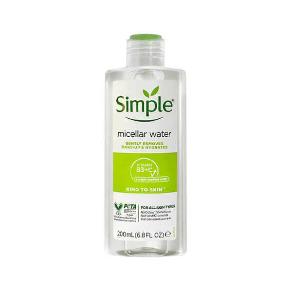 ماء ميسيلار لتنظيف البشرة من سيمبل | Simple Kind To Skin Micellar Cleansing Water