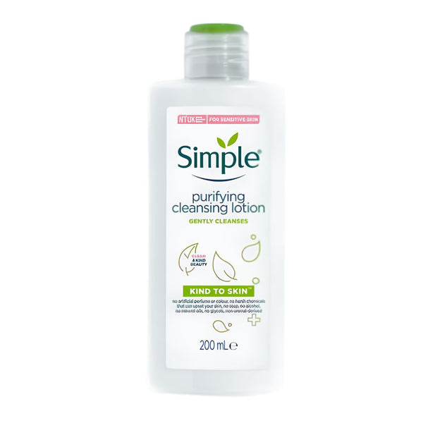 لوشن منظف لترطيب وتنقية البشرة من سمبل | Simple Purifying Cleansing Lotion