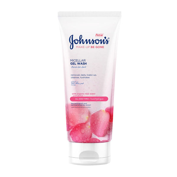 جل غسول ميسيلار بماء الورد من جونسون | JOHNSON'S Rose Water Micellar Gel