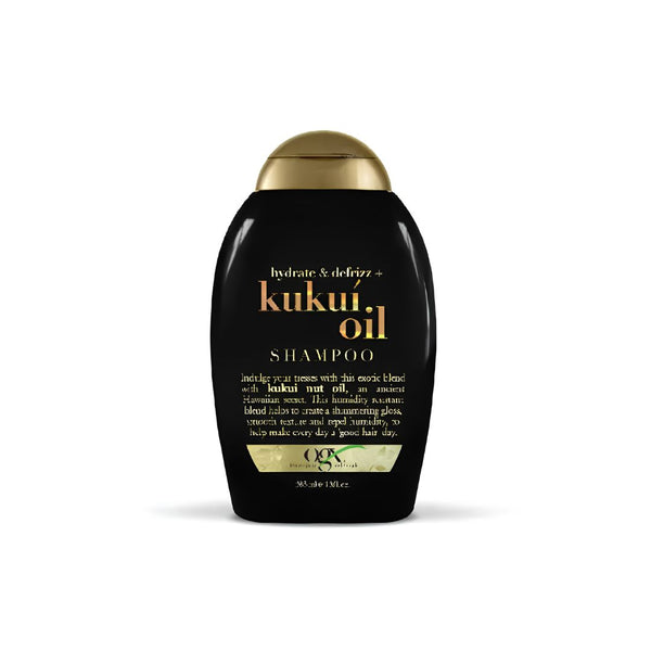 شامبو ترطيب وتنعيم الشعر بزيت كوكوي من او جي اكس | OGX Hydrate & Defrizz Kukui Oil Shampoo