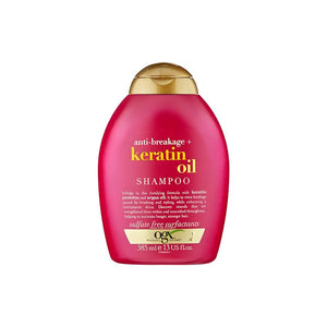 شامبو تجديد وتقوية الشعر بزيت الكيراتين من او جي اكس | OGX Anti-Breakage Keratin Oil Shampoo