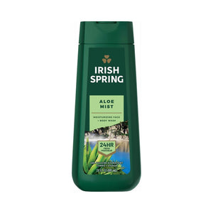 غسول الجسم أيرش سبرينج ألو ميست للرجال | Irish Spring Aloe Mist Body Wash for Men