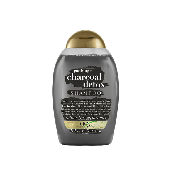 شامبو ديتوكس بالفحم من او جي اكس | OGX Purifying Charcoal Detox Shampoo