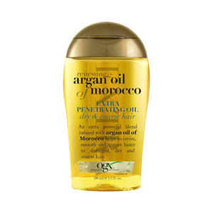 زيت تجديد الشعر بزيت الأرغان المغربي من او جي اكس | OGX Renewing Argan Oil of Morocco Penetrating Oil
