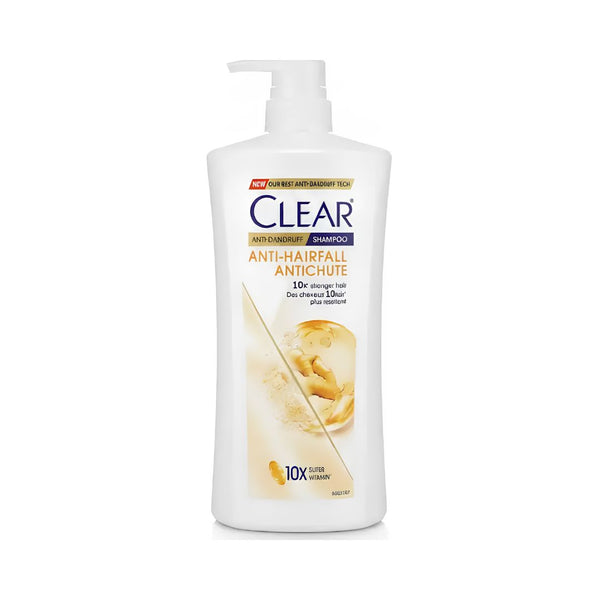 شامبو كلير ضد تساقط الشعر ومكافح القشرة بالزنجبيل | Clear Anti Hairfall Anti Dandruff Ginger Shampoo
