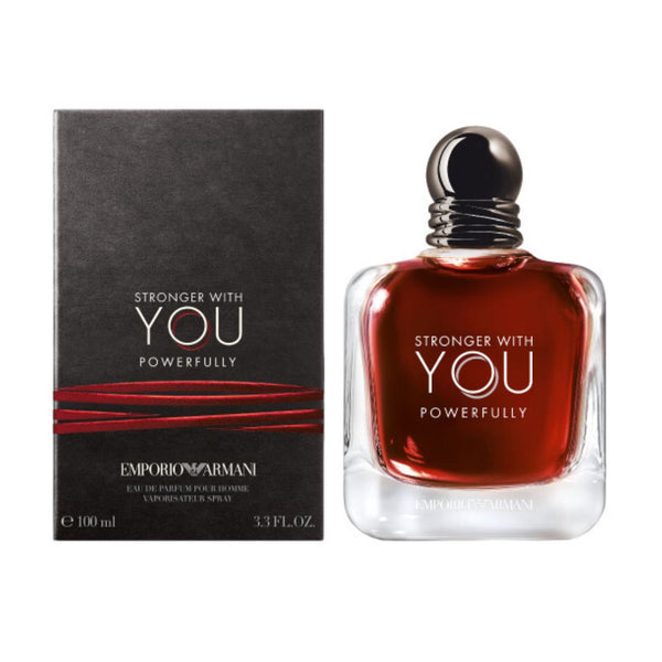 عطر إمبوريو أرماني سترونغر ويذ يو باورفولي رجالي Stronger With You Powerfully by Emporio Armani for Men