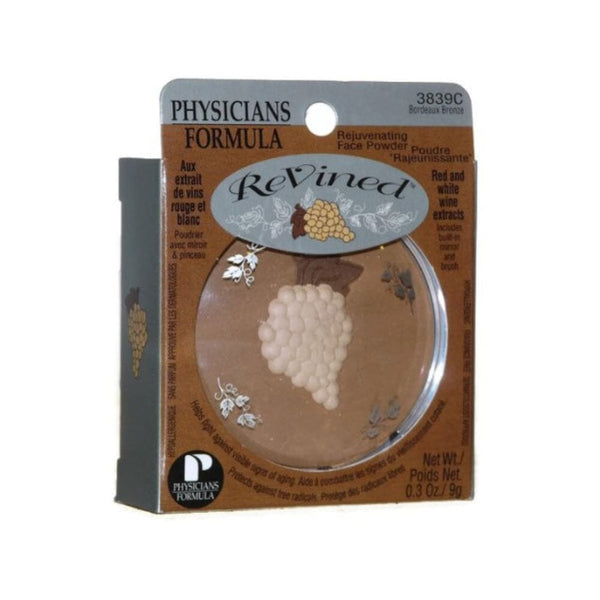 بودرة الوجه المجددة من فيزيشانز فورميلا Physicians Formula Revined Rejuvenating Face Powder, Bordeaux Bronze, 0.3-Ounces