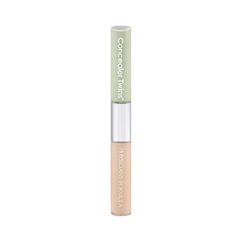 كونسيلر فيزيشانز فورميلا كونسيلر توينز كريم كونسيلر أخضر/فاتح Physicians Formula Concealer Twins Cream Concealers, Green/Light, 0.24 Ounce