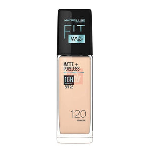 فاونديشن فيت مي مات + بورليس - درجة 120 كلاسيك أيفوري من ميبلين | Maybelline Fit Me Matte + Poreless Foundation SPF 120 Classic Ivory
