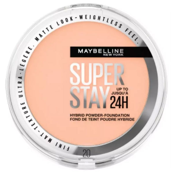 باودر أساس سوبر ستاي ساند بيج 20 من ميبلين | Maybelline Super Stay Powder 20 NU INT Sand Beige
