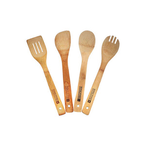 رويال فورد ادوات مطبخ مصنوعة من الخيزران المتفحم Royalford Carbonized Bamboo Kitchen Tools, Brown
