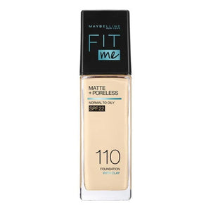 فاونديشن فيت مي مات + بورليس - درجة 120 كلاسيك أيفوري من ميبلين | Maybelline Fit Me Matte + Poreless Foundation SPF 120 Classic Ivory (Copy)