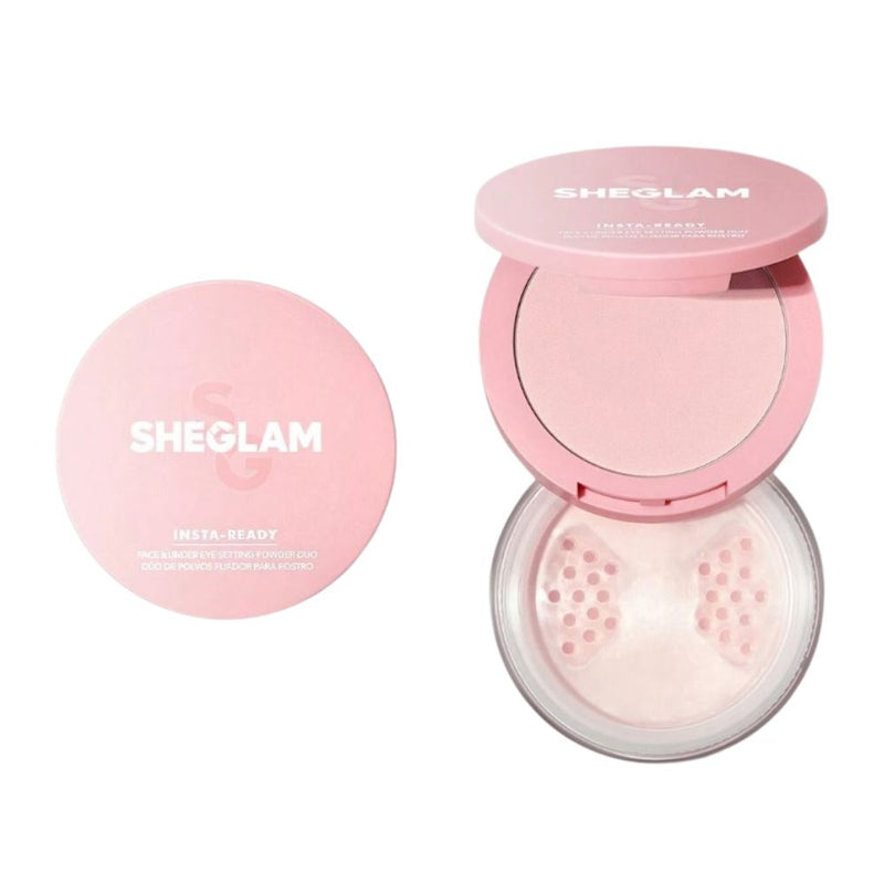 شيجلام - بودرة تثبيت الوجه وتحت العين | Sheglam - Face & Under Eye Setting Powder Duo