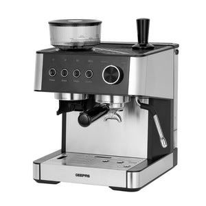 ماكينة قهوة إسبرسو وكابتشينو جيباس 20 بار Geepas Espresso & Cappuccino Machine