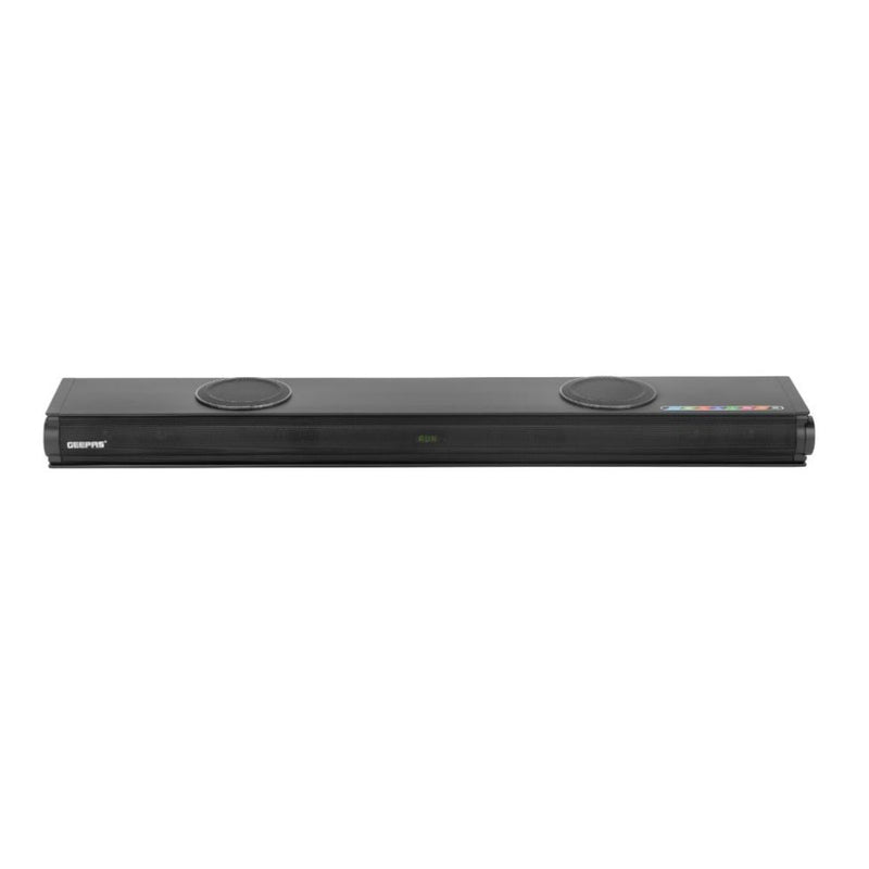 سماعة ساوند بار جيباس 2.2 مع مضخم صوت Geepas 2.2CH Sound Bar System