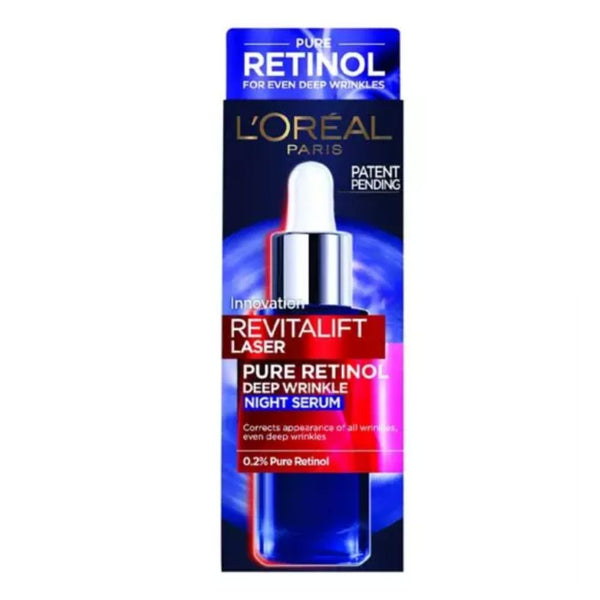 سيروم الليل ديرمو ريتينول 30 مل من لوريال باريس | L'Oréal Paris Dermo Retinol Night Serum 30ml